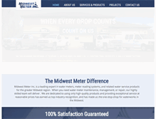 Tablet Screenshot of midwest-meter.com